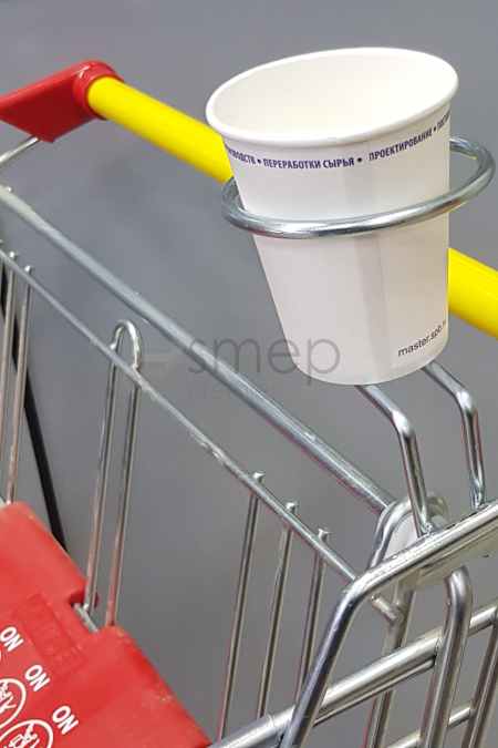 Держатель стакана для тележки